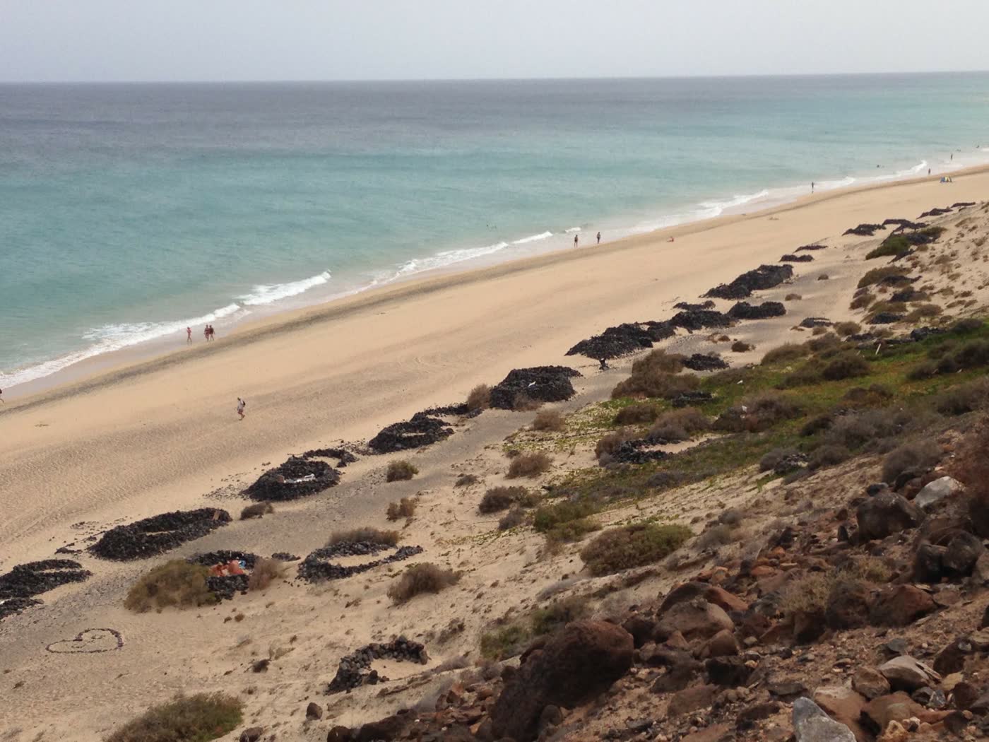 Corralitos in una delle spiagge