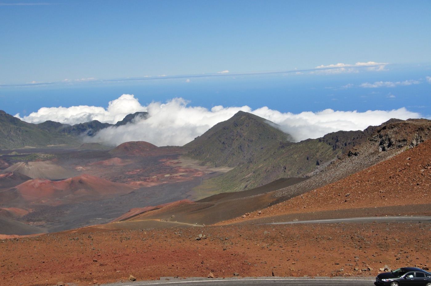 Salendo sul Vulcano Haleakala