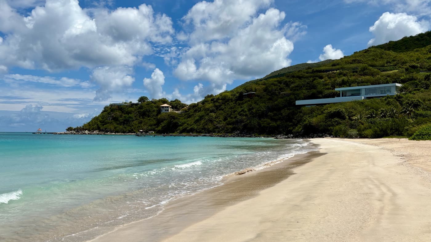Virgin Gorda: Spiaggia Pond Bay