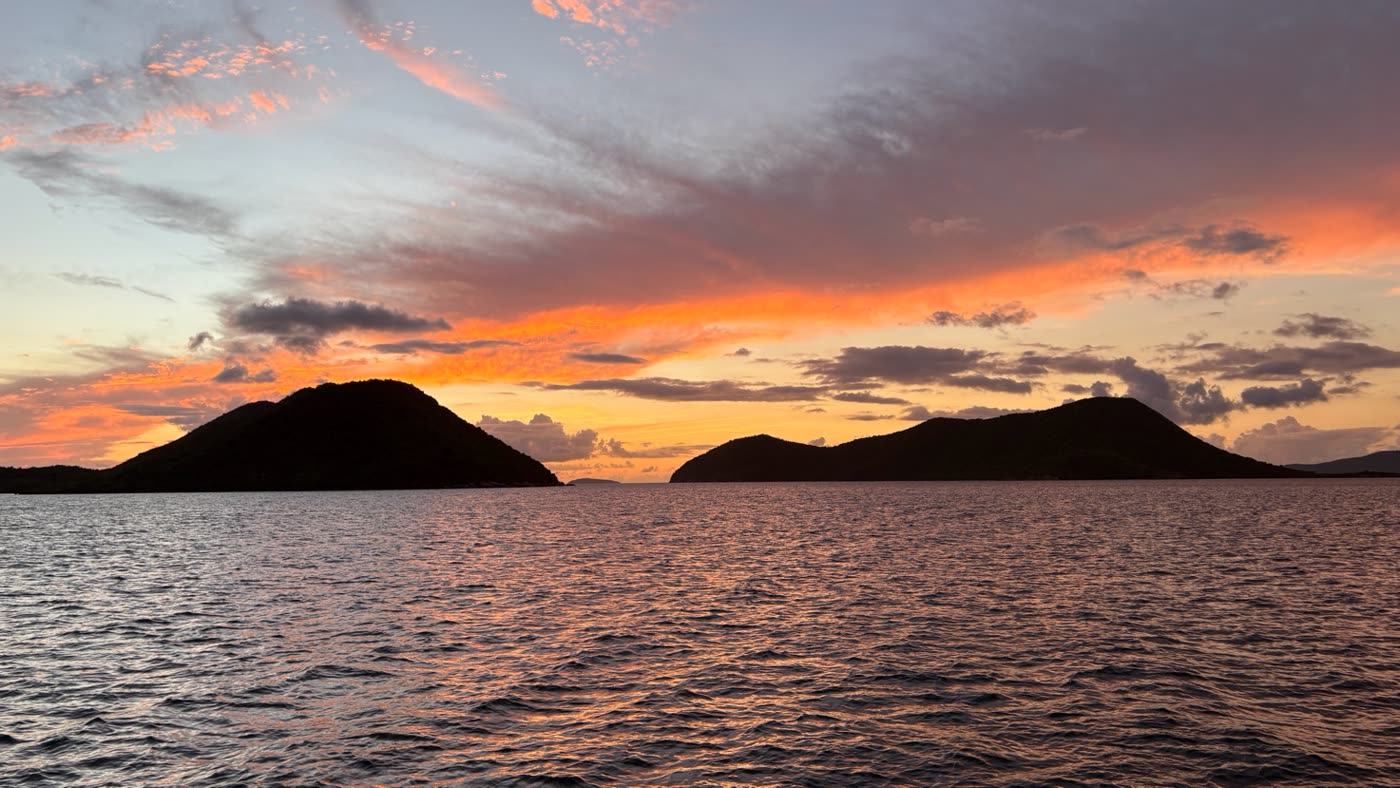 Tramonto a Leinster bay